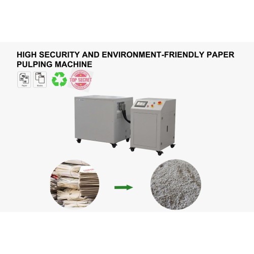 SUPU Paper Pulping Machine With Two Shaft Shredding System SPW800