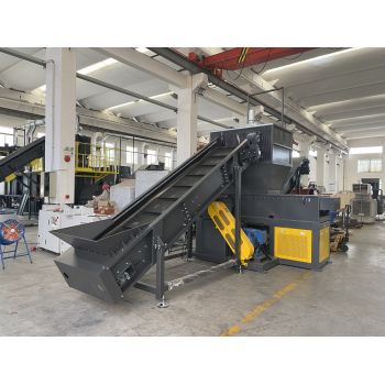 Industrial Shredder for Graphite Coated Copper Foil shredding and recycling