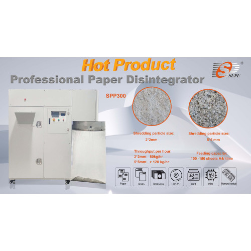 High-confidentiality Shredders, Banknote Shredders and Briquetting Machines, Equipped with Dust Collection Systems