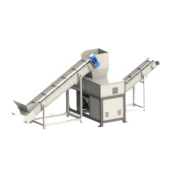 Solid Waste E-Waste Printed Hard drive hard steel Recycling Machine Shredder