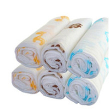 8-layer 100% cotton muslin swaddle blanket