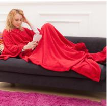 Full Body Character Comfy Throw Blanket with Sleeves