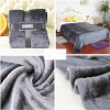 custom hooded fleece blanket