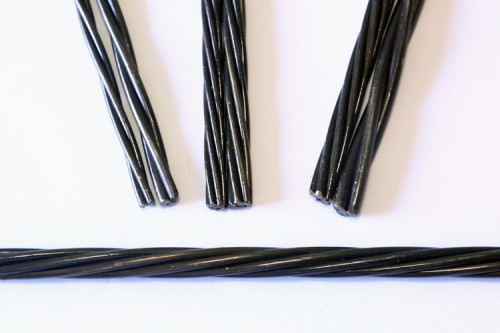 12.7mm wire strand steel cable for prestressing