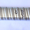60mm*23mm Galvanized Corrugated Sheet Ducts for Post Tension Slab