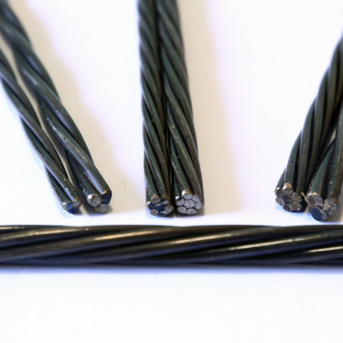 12.5mm prestressed cable for post tension building project