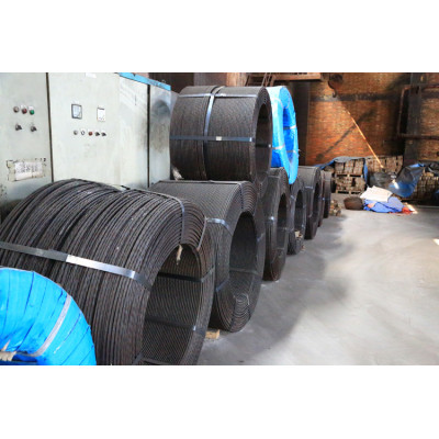 BS5896 1860mpa 12.5mm seven wire steel strand from Tianjin