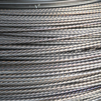 HT 7.0 mm spiral ribbed high tension wire