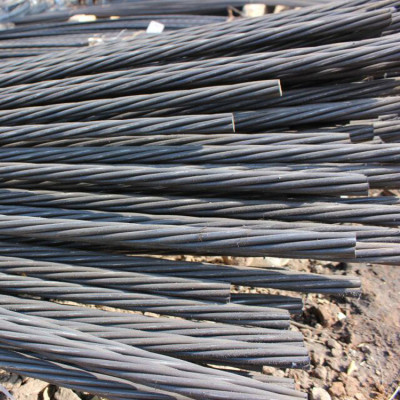 7 wire low relaxation 12.7MM prestressed concrete strand