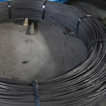 4.8mm PC steel wire with tensile strength of 1770Mpa, widely used for concrete structure