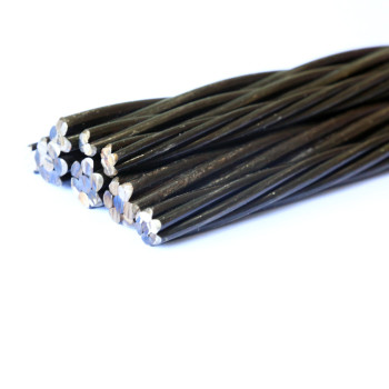 12.7mm 7 wire low relaxation steel tendons in prestressed concrete