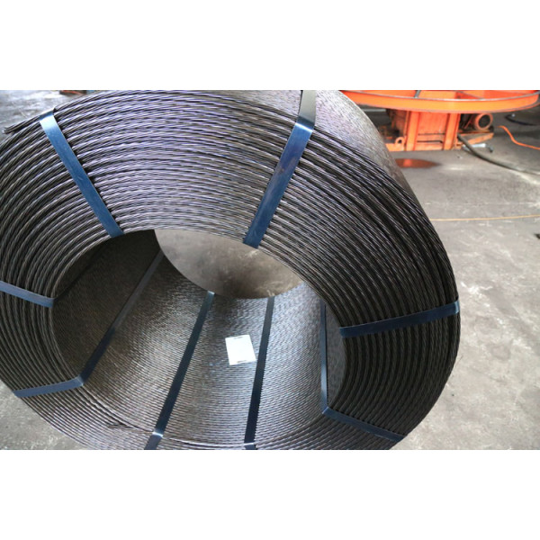BS5896 7 wires 9.5mm low relaxation post tension cable weight