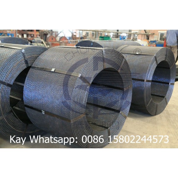 building materials 7 wire prestressing steel strand 12.7MM