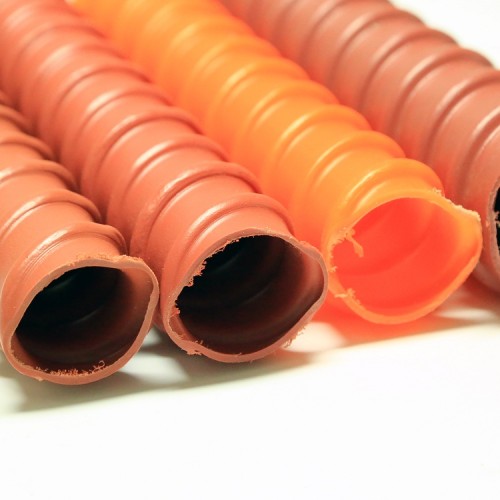 Tubo corrugado protendido de HDPE de 50 mm de diâmetro usado em tecnologia de pós-tensão
