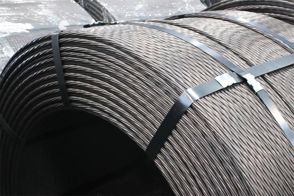 the specific tensioning process of prestressed concrete steel strands
