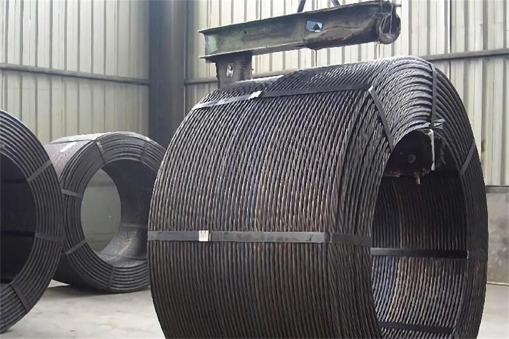 the construction process of prestressed concrete strands