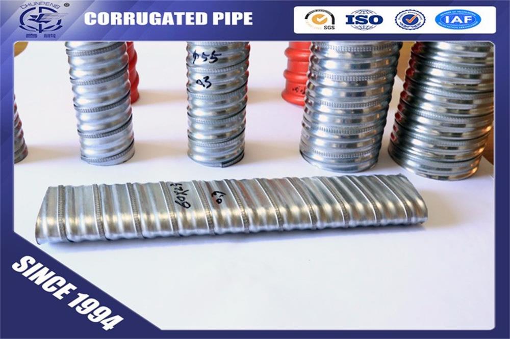 the specific advantages of metal corrugated ducts