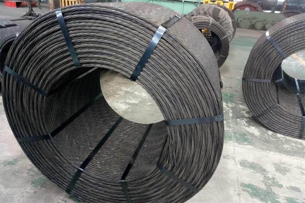 the manufacturing process of the prestressed steel strand