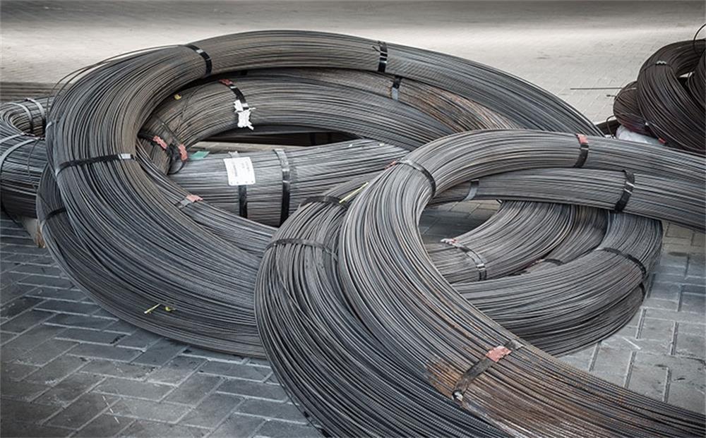 the operating process of the prestressed steel wire