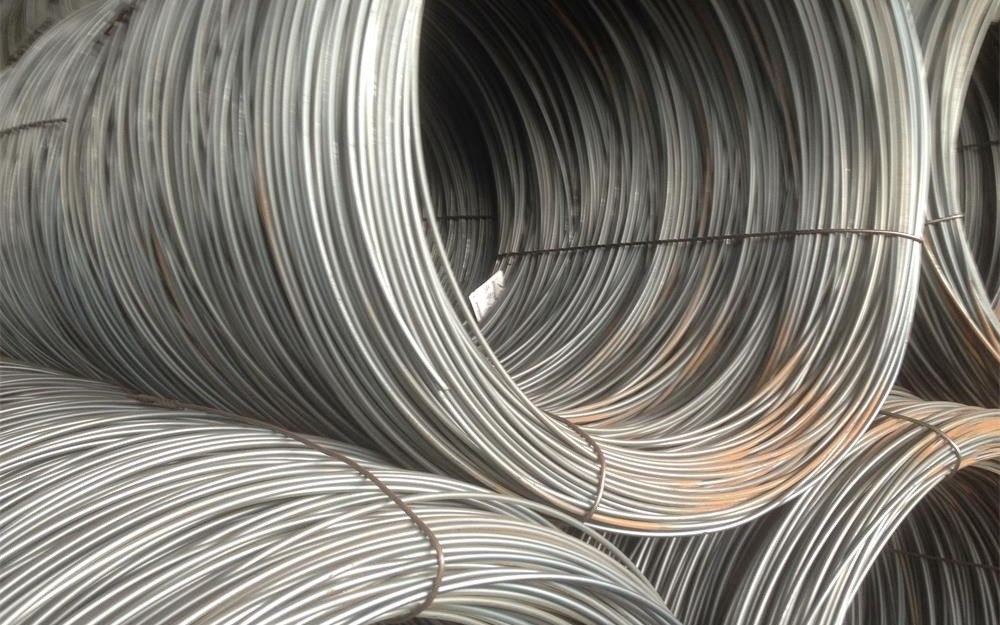 the operating process of the prestressed steel wire