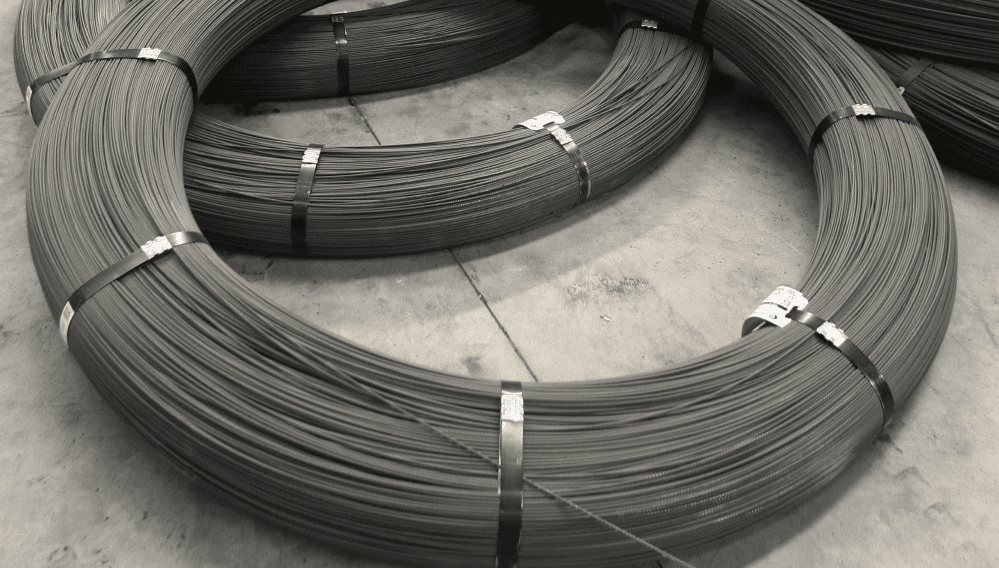 the specific manufacturing process flow of prestressed concrete steel wire