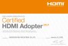 HDMI المواد المعتمدة