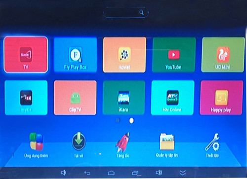 Sunshine intelligent OTT android TV box Quad Core 4K Tv Box Support UHD H.265 Wifi
