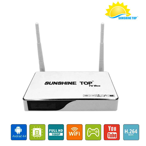 Android 6.0 TV BOX RK3229 Quad core 4K OTT TV BOX compatible con HDMI Wifi H.265 3D Ethernet