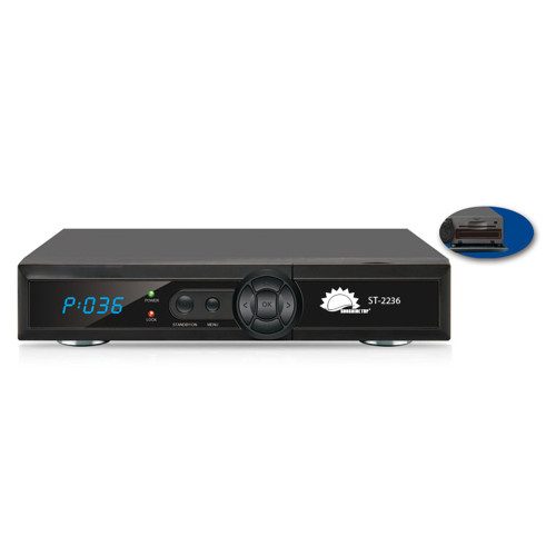 Internet HD يتوافق تمامًا مع صندوق DVB-S2 Sunplus 1506F Set Top Box