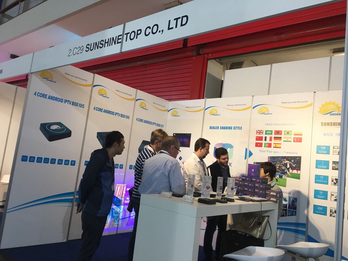 Sunshine Top 2018 IBC exhibition