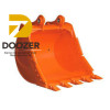 Ware-resistant Doosan R200 excavator bucket/ doosan rock bucket capacity / excavator bucket