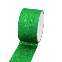 Gift packing adhesive glitter tape