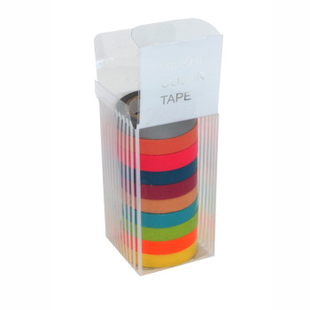 Ten colors gift packing washi tape