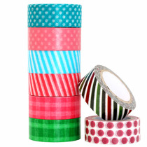 Water activated custom printed kid's crafts washi tape