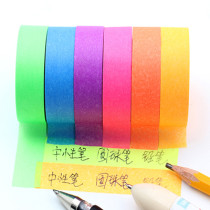 Fluorescent washi tape