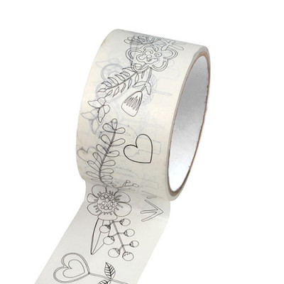 Adult Coloring Flower Life Washi Tape