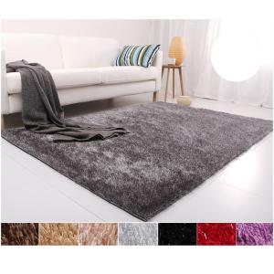 Hot sale Polyester Long Pile Shaggy Carpet for living