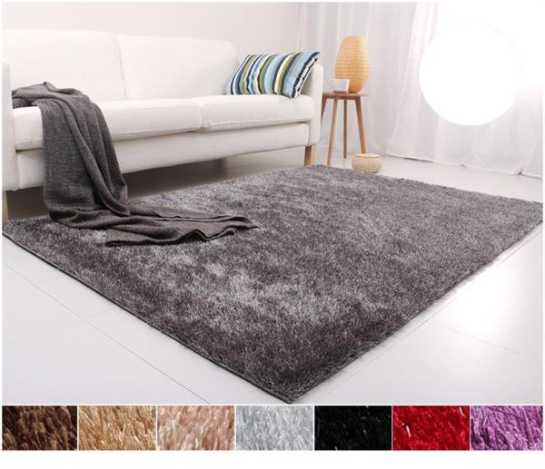 Hot sale Polyester Long Pile Shaggy Carpet for living