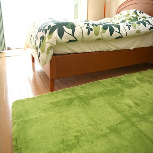 Hand Tufted Shaggy Carpet Polyester Comfort Rug