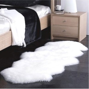 Home design carpets and rugs shaggy sheepskin rug for living