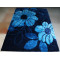Customized Design modern design Polyester 3d Flower Shaggy Carpet