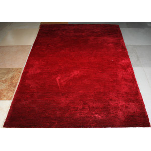 Home Style Soft Material Polyester Plain Carpets and Rugs