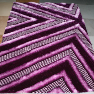 3D modern design polyester home decor shaggy carpet and rug