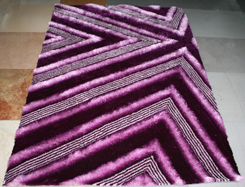 3D modern design polyester home decor shaggy carpet and rug