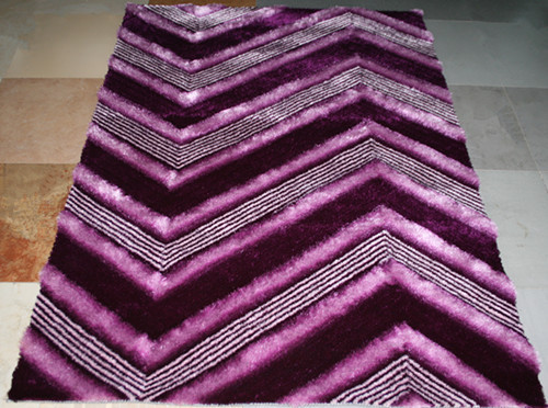 high quality hand tufted 1200D polyester shaggy carpets for home use from Tianjin China