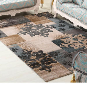 Modern New Design 100% Polyester Jacquard Carpets