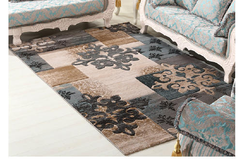 Modern New Design 100% Polyester Jacquard Carpets