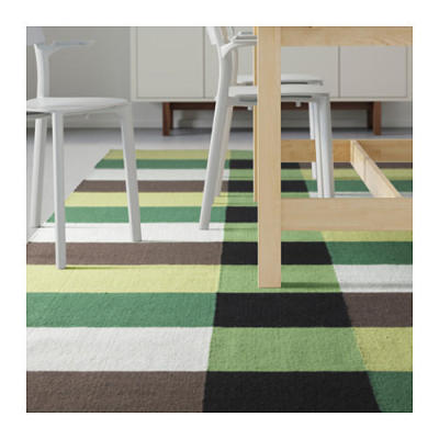 Wholesale Home Use polyester Jacquard Stripe Rugs