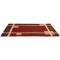 Soft microfiber shaggy carpets for room decoration