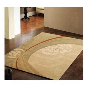 Microfiber 100% Polyester Jacquard Carpets for Livingroom
